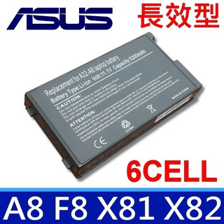 華碩 ASUS . 規格 電池 A32-A8 A8 A8A A8F A8JA A8JC A8SC A8H A8M 現貨