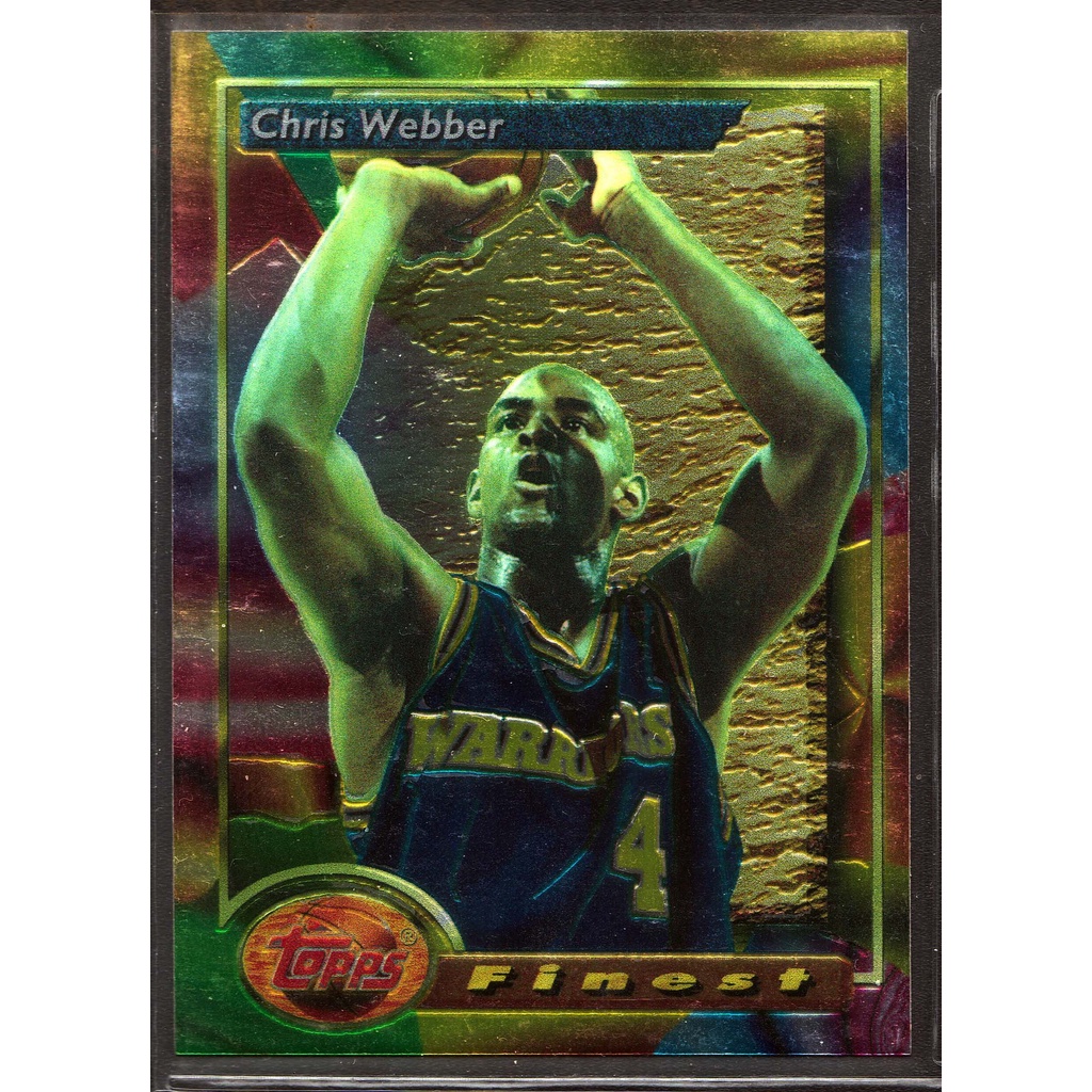 93-94 FINEST #212 CHRIS WEBBER RC