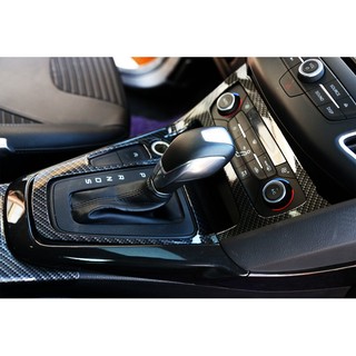 碳纖維飾板 三件式 福特 Ford 全新 Focus MK3.5 馬丁頭 卡夢 內裝 內飾 中控 中央 飾板 置杯架