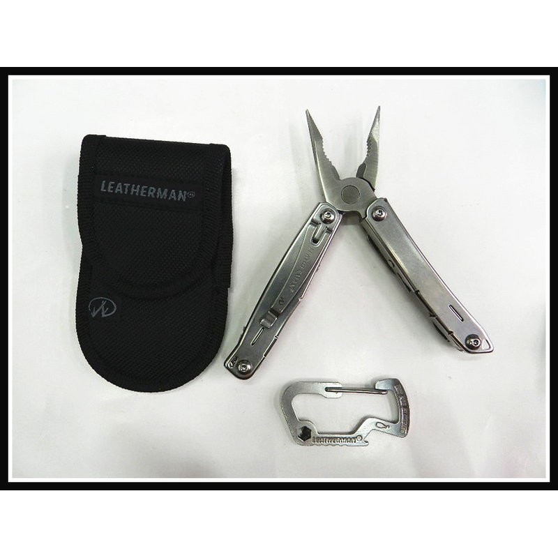 【原型軍品】全新 II Leatherman Sidekick 工具鉗 附尼龍套 #831439-n