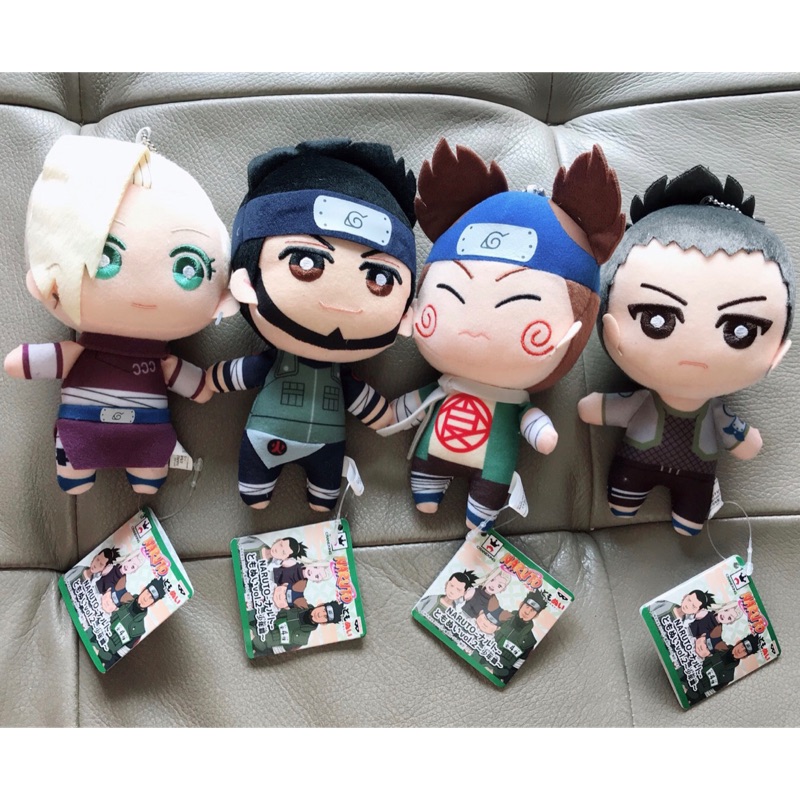 🐳 鯨魚屋 日版 火影忍者 少年篇 vol.2 娃娃 景品 玩偶 第十班 奈良鹿丸 山中井野 秋道丁次 猿飛阿斯瑪