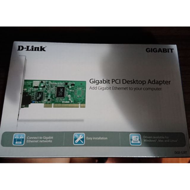 D-link pcie網卡 gigabit 10/100/1000 DGE-528T