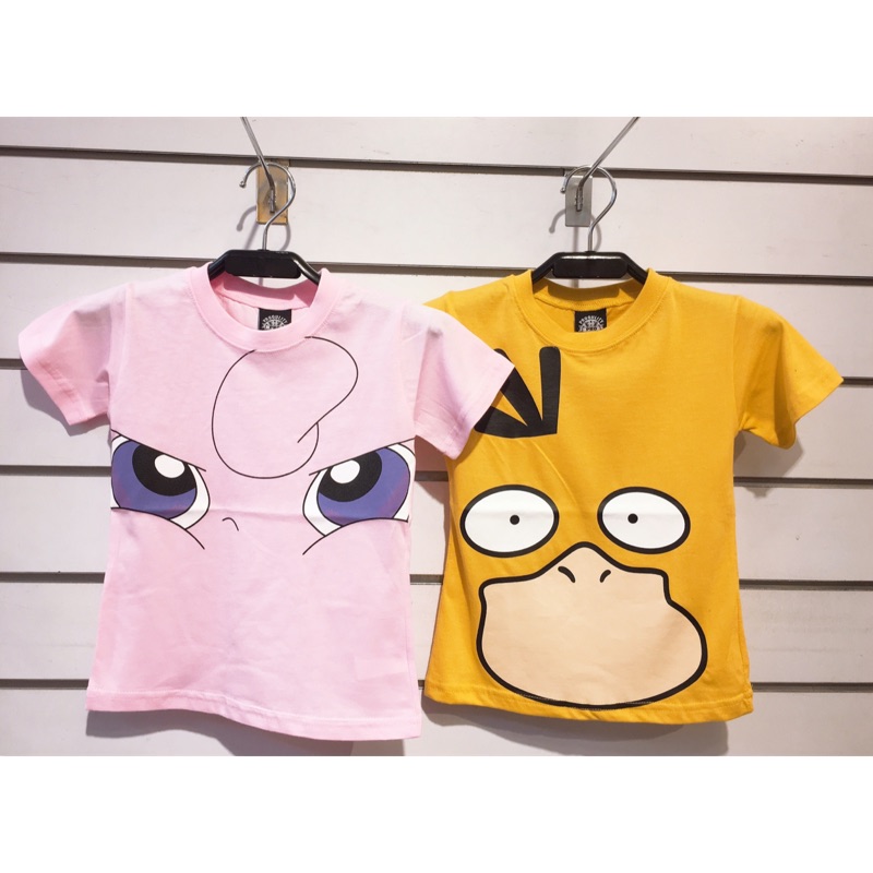 <Fun2Kids>寶可夢 胖丁 可達鴨 神奇寶貝 短袖T恤 大人小孩 男女可穿 皮卡丘 台灣製 潮流短T 卡通 大尺碼