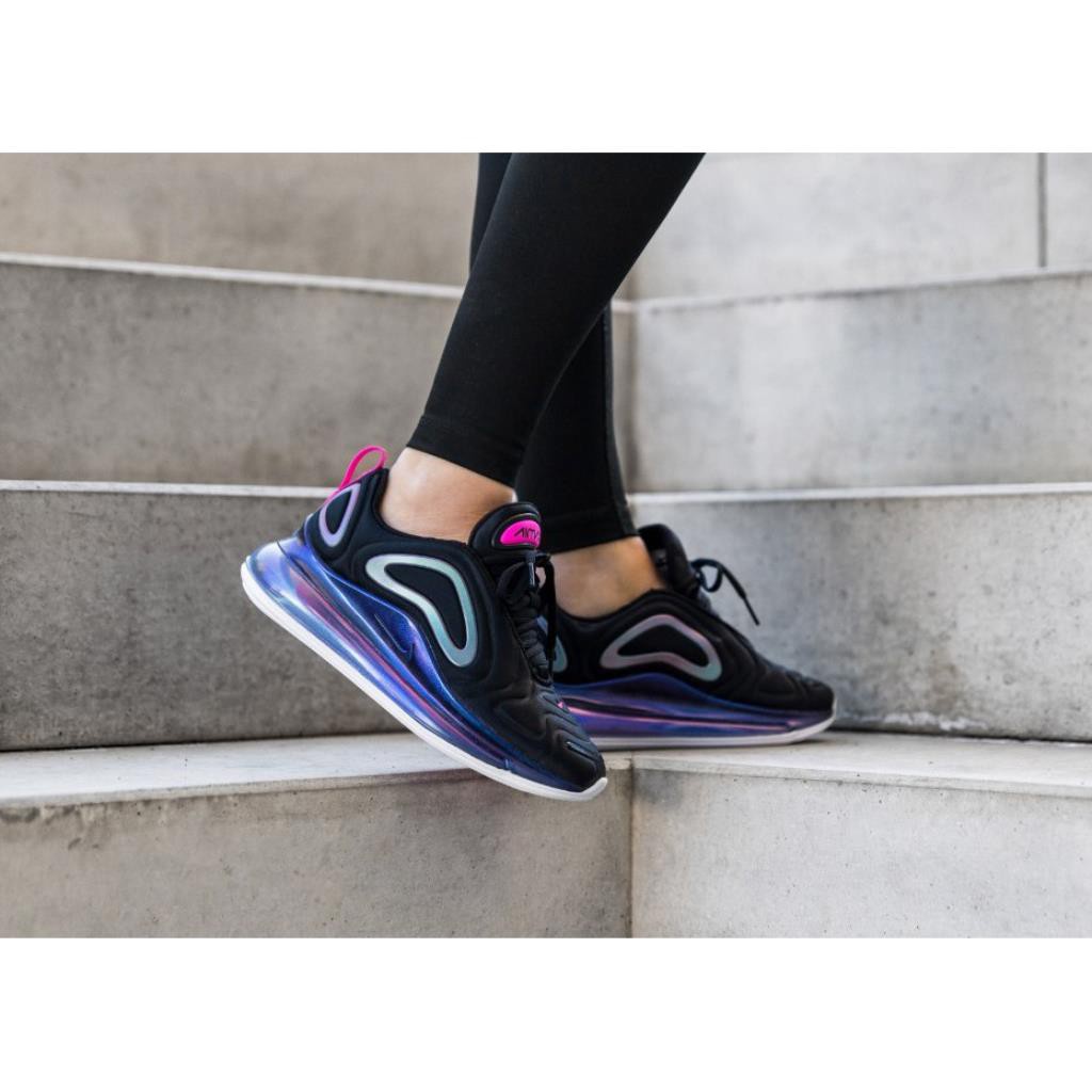 Nike Air Max 720 紫黑紫粉紅全氣墊慢跑鞋休閒鞋女鞋CD2047-001 | 蝦皮購物