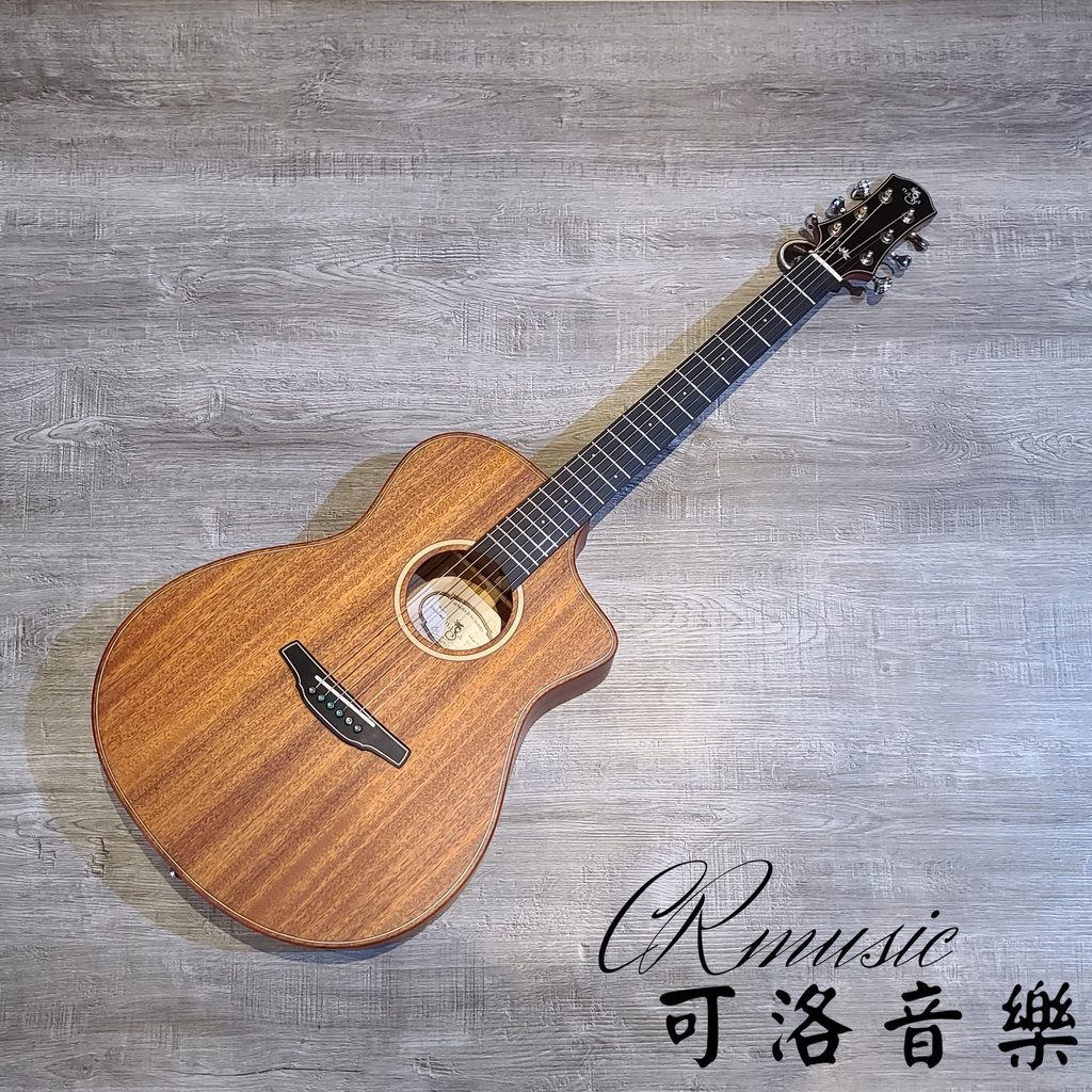 【可洛音樂】免運 買吉他送課程 NAGA S-30GAC 鄭晟河Sungha Jung 光系列 全單板 木吉他 民謠吉他