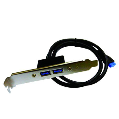I-WIZ 彰唯 USB3.0 A公x2 to USB 20Pin 40cm 主機板線 USB擴充線 傳輸線 綠風潮