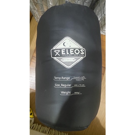 ELEOS OUTDOOR 睡袋9.5成新