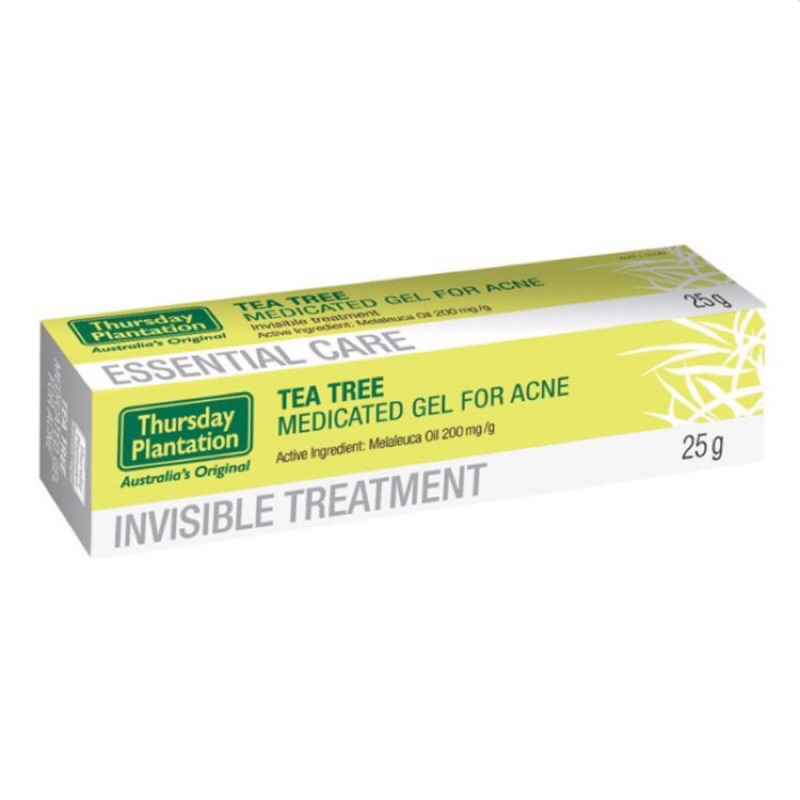 澳洲代購*Thursday Plantation Tea Tree Medicated Gel For Acne 25g