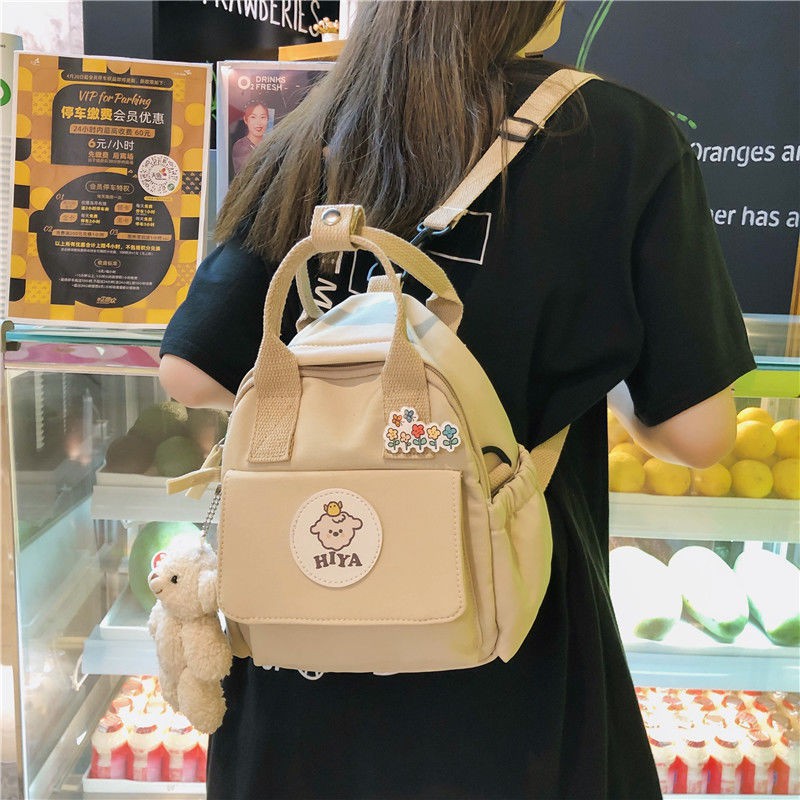 [xl精品現貨][新潮女生後背包]日系韓版可愛迷你雙肩包女小包包多功能斜挎包兒童女童少女小背包