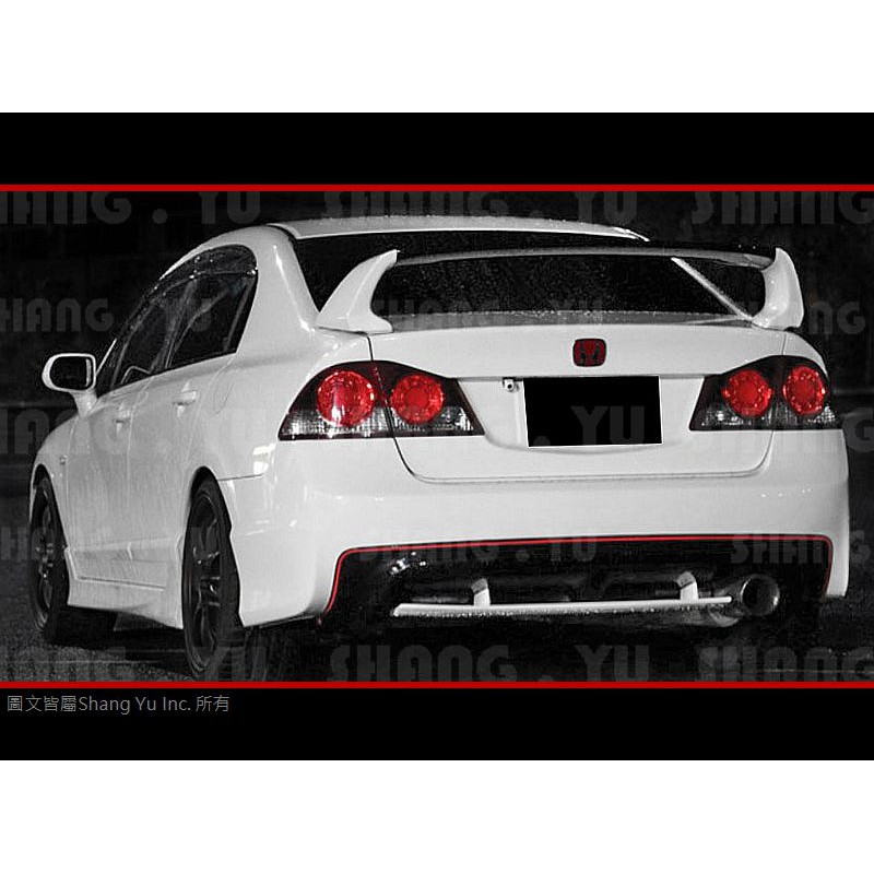 本田 HONDA CIVIC8 K12 8代 TYPER TYPE R 後保桿 定風翼 套件