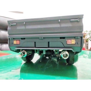 《賽鋒模型》頑皮龍 yokomo RC模型模擬 1/10平跑漂移 雙排氣筒 排氣管 車牌架