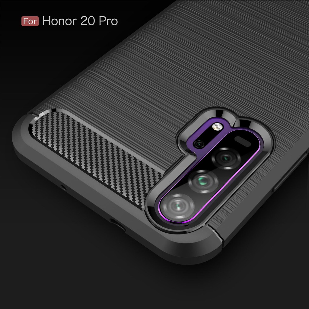 華為 Honor 20 Pro Nova 5T 軟碳纖維超薄啞光保護套