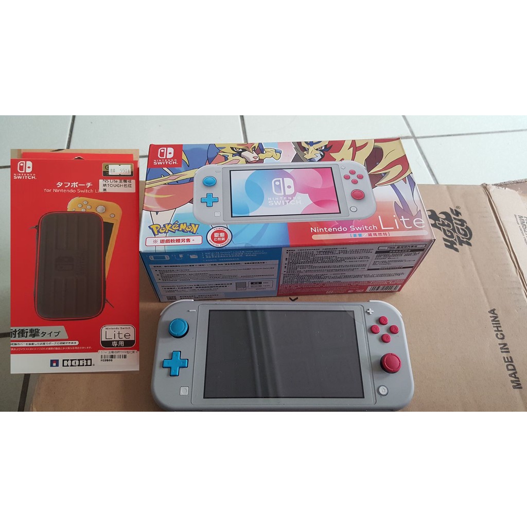 Switch Lite蒼響 藏瑪然特 劍盾 限定版主機 全新硬殼包 保固中 蝦皮購物