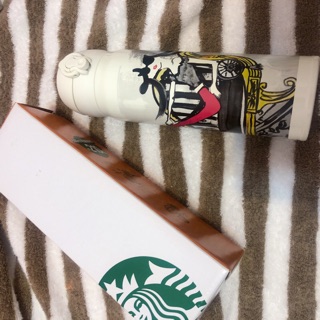 STARBUCKS AO 保溫杯 Alice+olivia 星巴克alice 手繪Alice olivia