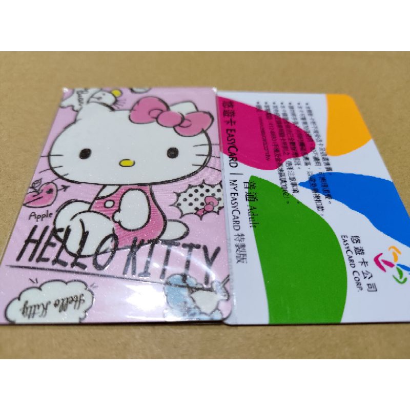 （裸卡）Hello Kitty悠遊卡-珍珠白漫畫風