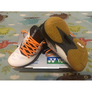 YONEX SHB-CFZ2LEX 白/橘 女款羽球鞋 專業 舒適 頂級