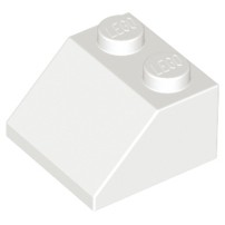 樂高 LEGO 白色 2x2 45度 斜坡 斜邊 磚塊 3039 6227 35277 積木 White Slope