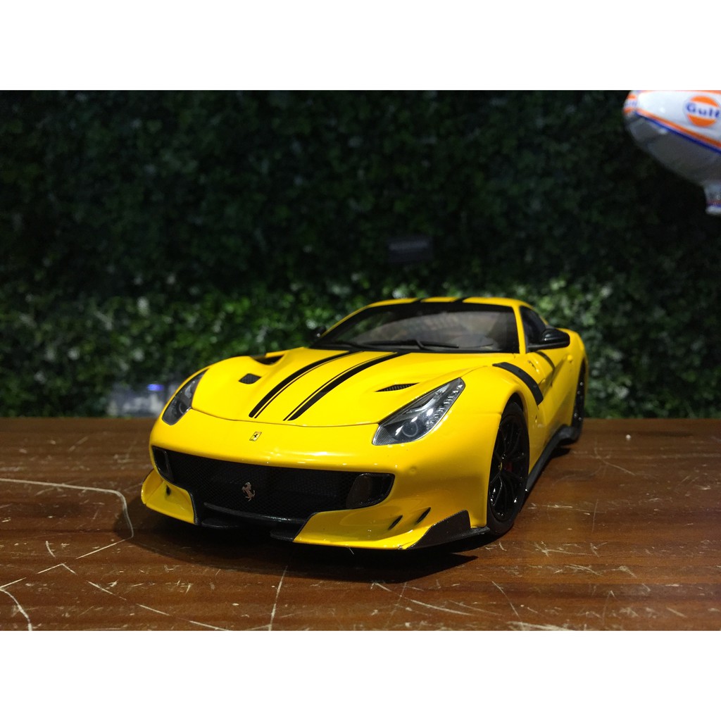 1/18 BBR Ferrari F12 TDF Yellow BBR182106【MGM】