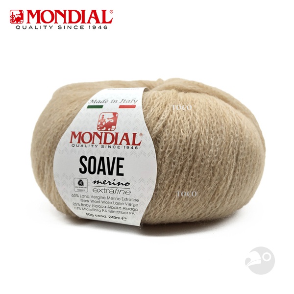 【大嘴鳥】Mondial SOAVE 夢代爾 索亞毛線 編織線材 歐洲進口