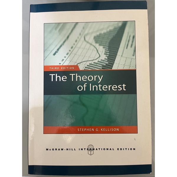 售 The Theory of Interest third edition書況極佳 數學資工統計系用書