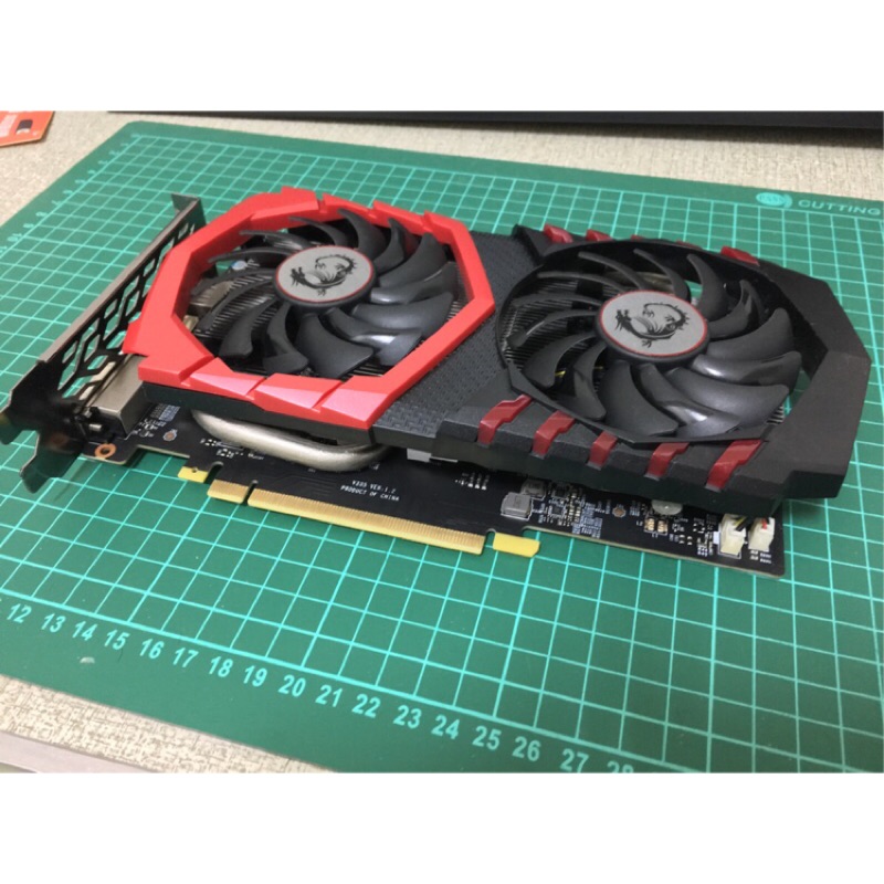 顯示卡 GTX1050Ti GAMING X 4G