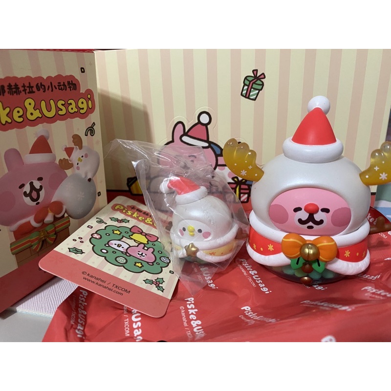 ［單隻出清］卡娜赫拉 聖誕盲盒公仔 卡娜赫拉的小動物 2021聖誕系列 公仔 模型 雪人 聖誕樹 送禮 收藏 可愛小物