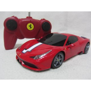【KENTIM玩具城】 1:24全新法拉利Ferrari 458 Speciale A紅色原廠授權RASTAR遙控車