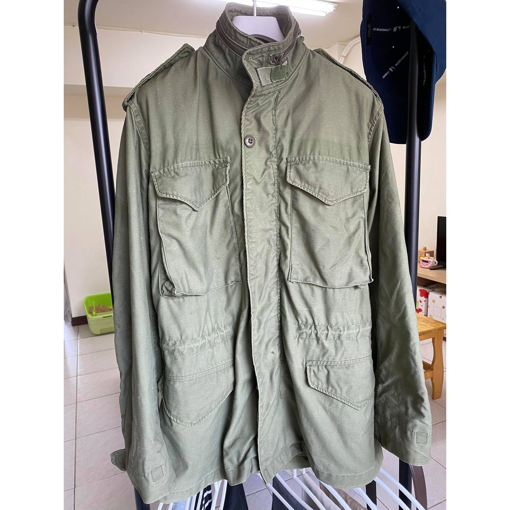 M65 美軍公發 US ARMY 古著 軍裝 軍大衣 Field Jacket OG-107