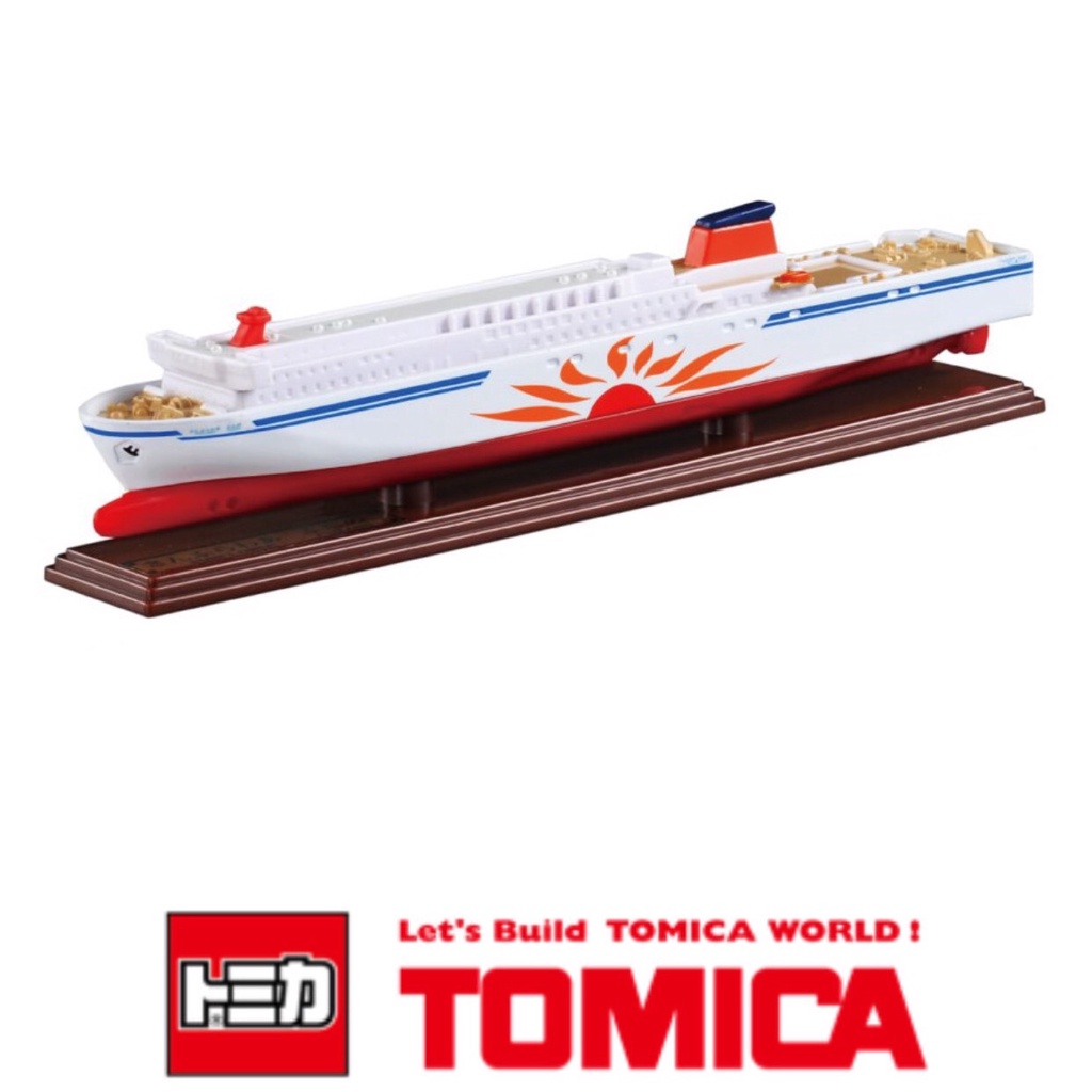 Tomica No. 129 多美 小汽車 Sun Flower 渡輪 太陽花郵輪船 2018年 新車貼