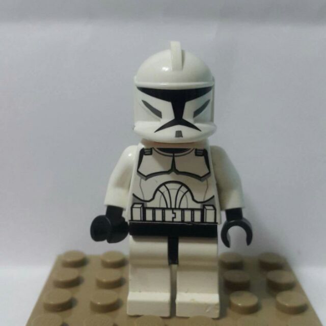 Lego star wars 樂高星戰7675 10195 sw201
複製人