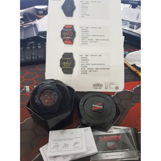 福利品 CASIO 卡西歐 G-SHOCK 指針數字雙顯錶(消光黑) G-100BB-1ADR 手錶