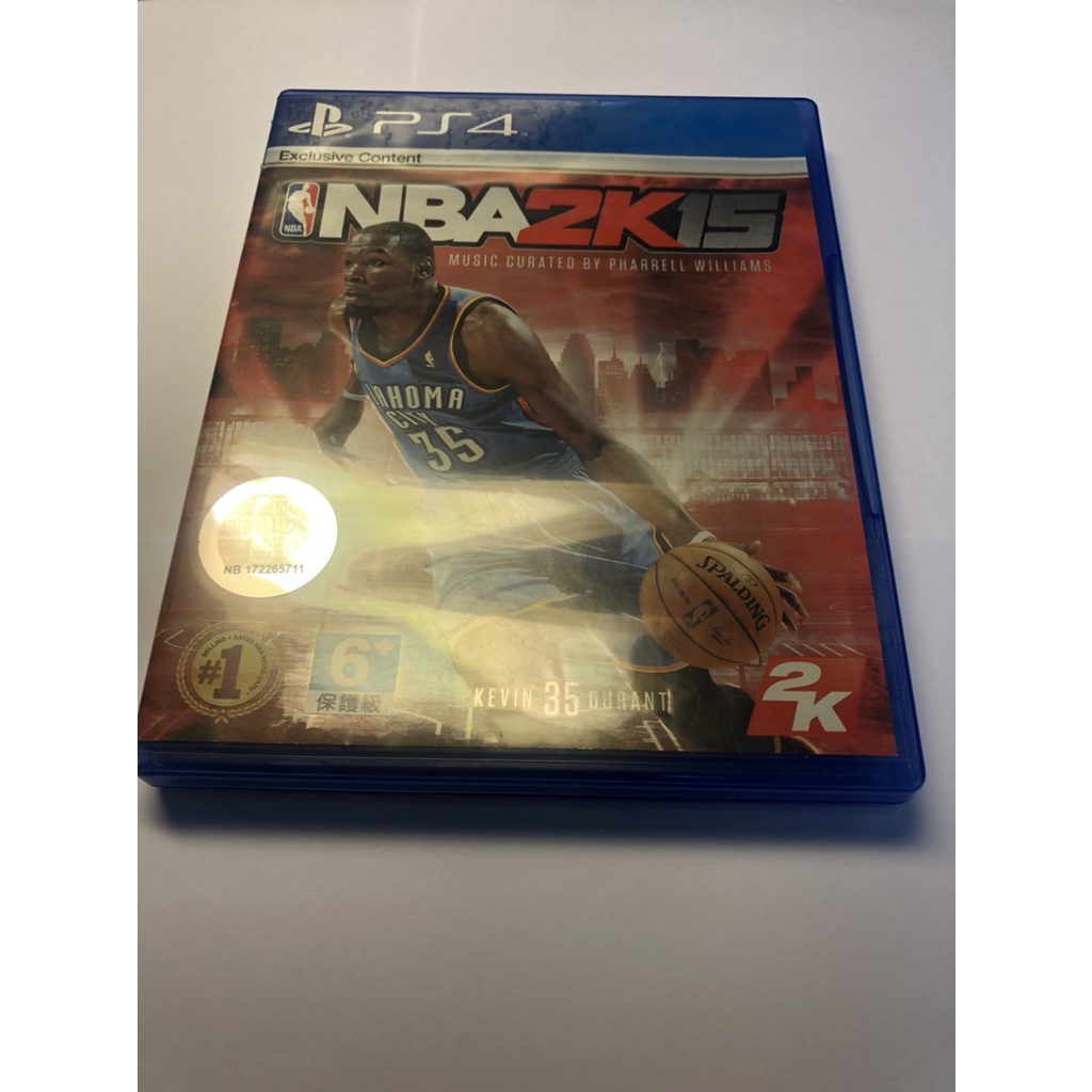 【阿融店】好東西100％ PS4 NBA 2K15 中文版 二手品
