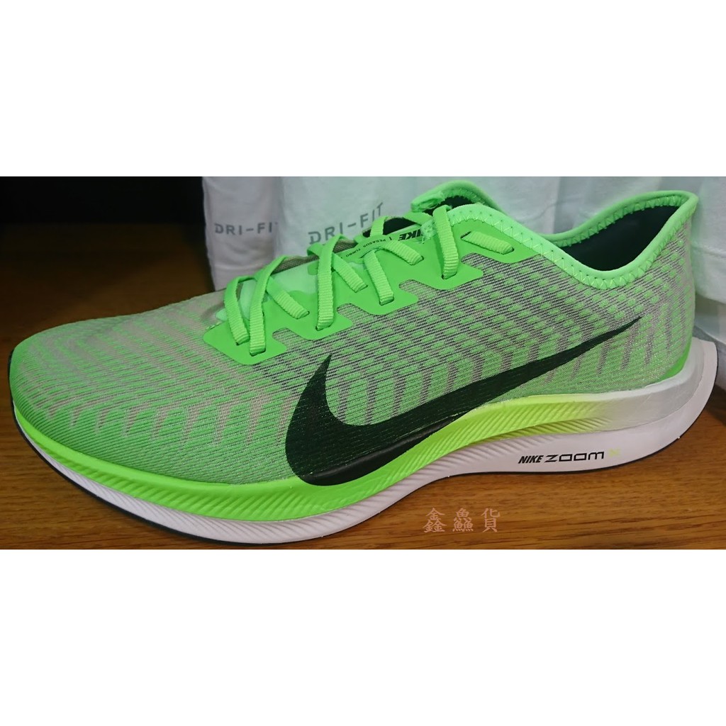 2019 七月 NIKE ZOOM PEGASUS TURBO 2 運動鞋 慢跑鞋 綠白黑 AT2863-300