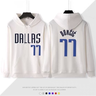 💖唐西奇Luka Doncic東契奇帽T長袖連帽T恤上衛衣💖NBA球衣獨行俠隊小牛隊運動衣服棉T大學T男Tee籃球衣A9