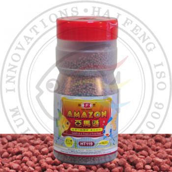 洋安水族 亞馬遜金魚 熱帶魚專用飼料紅小粒250g 紅中粒2g 適合觀賞性熱帶魚類食用 蝦皮購物