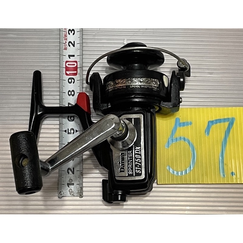 采潔 日本二手外匯釣具日本製DAIWA SPRINTER ST-750DX 二手釣具 捲線器 富士輪 前打輪牛車輪I57