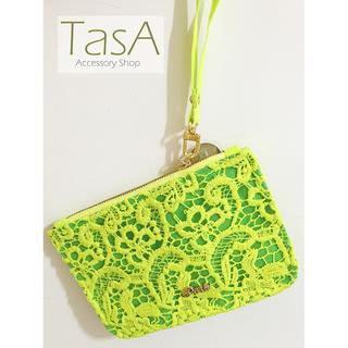 TasA Accessory shop-泰國設計師品牌 POSH 手拿小包-蕾絲繡花款