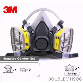 3M 6200 3M 6003半面罩可重複使用呼吸器筒有機蒸汽/酸性氣體