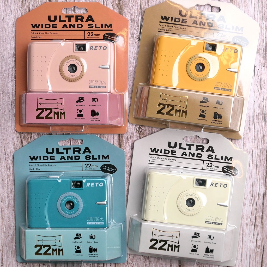 【茉莉】RETO Ultra Wide &amp; Slim 22mm 超廣角底片相機 底片機