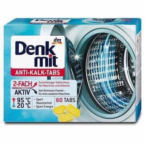 德國denkmit洗衣機強力清潔去汙抑菌消毒錠 1錠   適合各式洗衣機