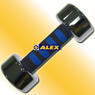 【維玥體育】 ALEX A-2002 2kg 新型電鍍啞鈴 (支)