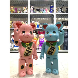 夜光招財貓be Rbrick 1000 粉蓄光 蝦皮購物