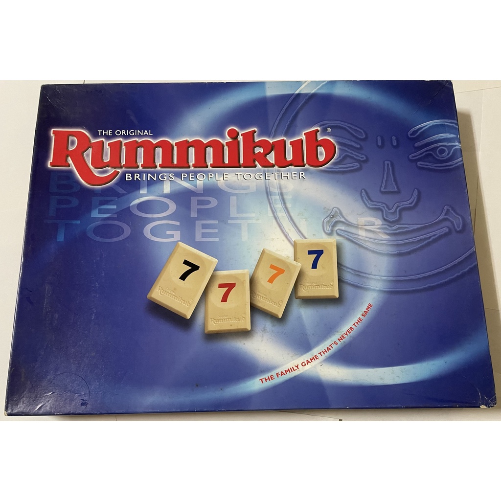Rummikub拉密數字磚塊牌標準版 (二手)
