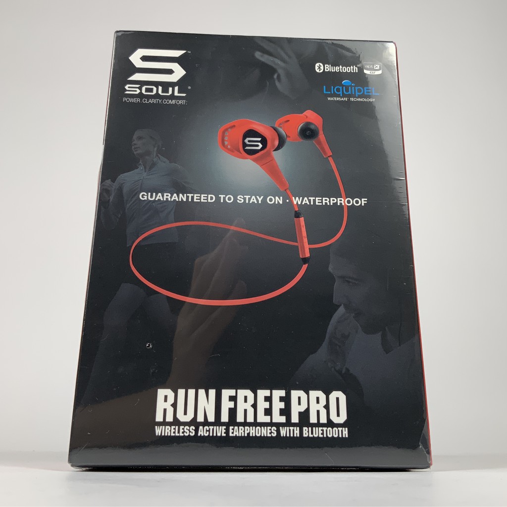 💗【盛德好精品 限時特價】 💗SOUL RUN FREE PRO 無線藍牙運動耳機 防水遙控 降噪耳機 人體工學耳機