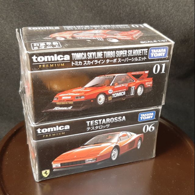 TOMICA Premium 01 賽車+ 06號 跑車 總共2台便宜賣