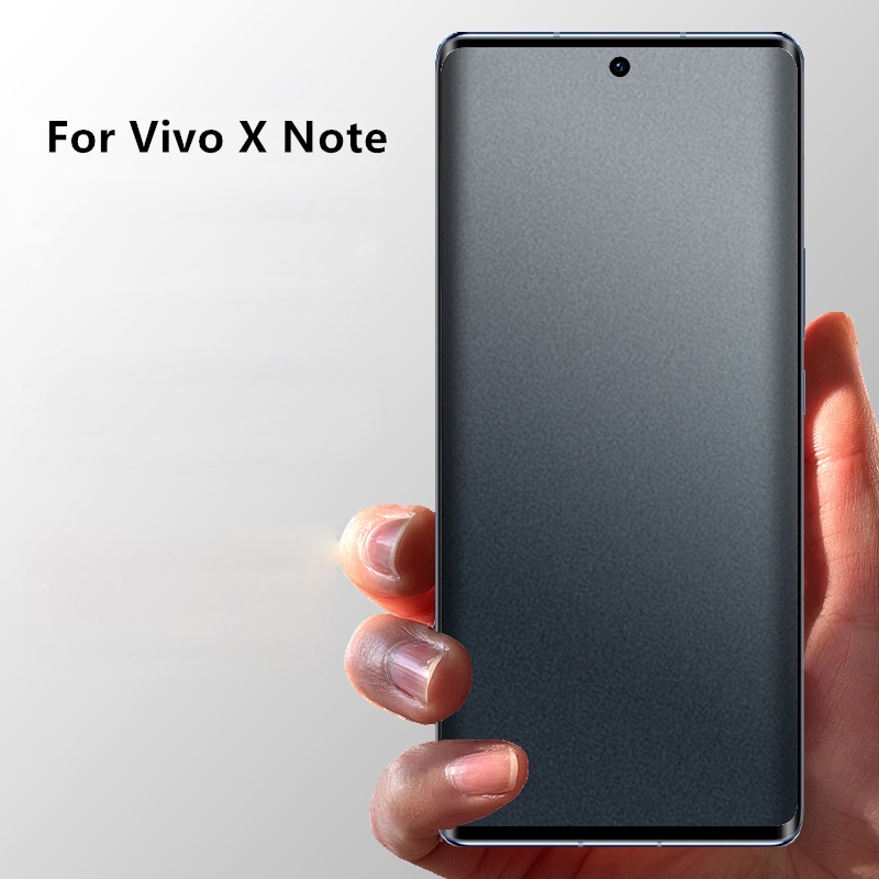適用於 Vivo X Note 啞光屏幕保護膜磨砂無指紋全覆蓋軟水凝膠膜