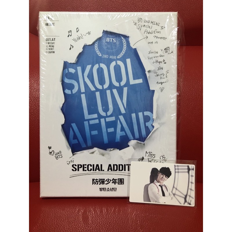 (現貨）BTS 防彈少年團 SKOOL LUV AFFAIR 迷你二輯 特別版（智旻全專、空專）