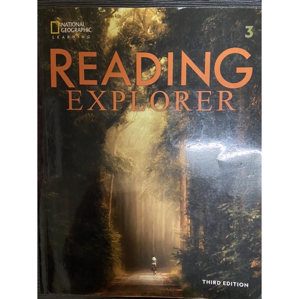 大學英文課本 Reading explorer 3 (二手