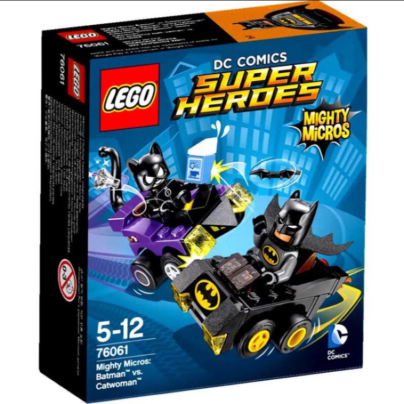 ［現貨］樂高 LEGO 76061 迷你超級英雄 蝙蝠俠vs貓女