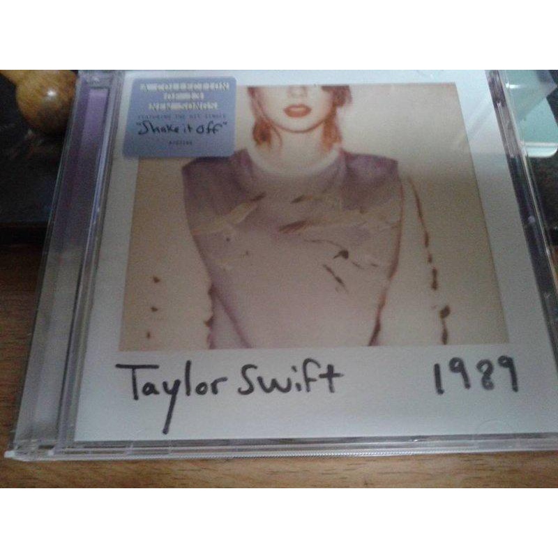 taylor Swift 泰勒絲 百萬專輯 1989 收澳版普通盤 幾新聽1次已拆